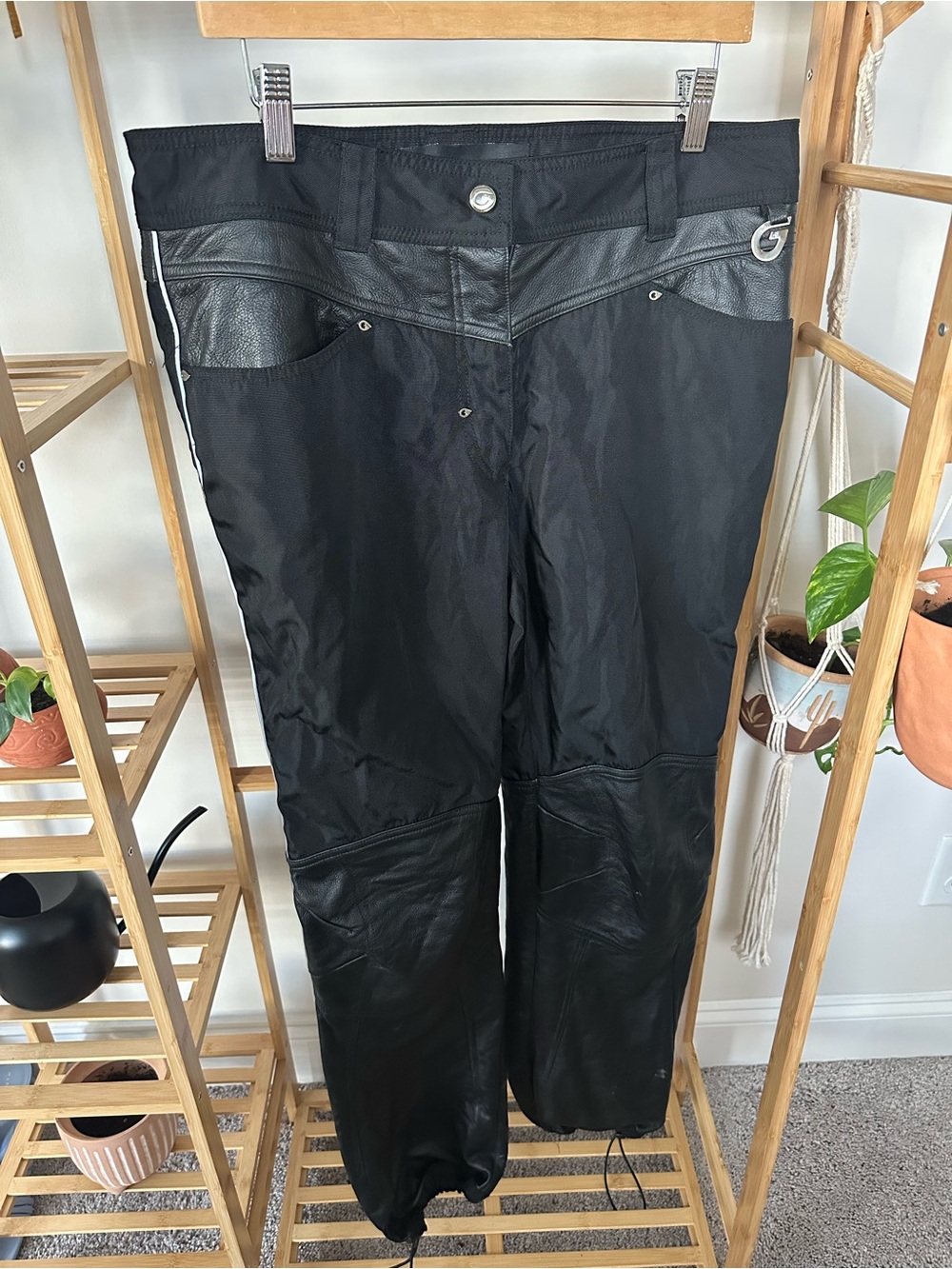 Vintage Hein Gericke Moto Leather Riding Pants